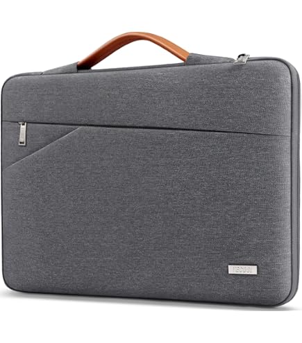 Stoßfeste 16 Zoll Laptophülle Mit Fronttasche – Schlanke Schutzhülle Für HP, Lenovo, ASUS, MacBook Pro 16 & Mehr, Wasserabweisend & Mit Tragegriff