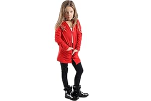 GW CLASSY OUTFIT Girls Kids Boyfriend Cardigans 45% Cotton Children's T-Shirts Shirt Uniform Open Cardigan with Pockets Tops School