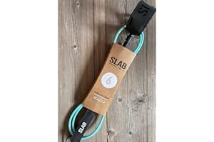 Slab- Surf Leash Comp 6' - 6mm Lightgreen