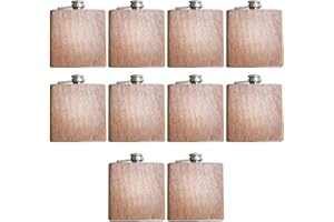 Pixelstudio Flachmann Holz 10 Stück