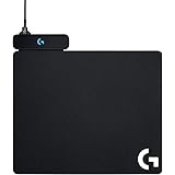 Logitech G POWERPLAY kabelloses Ladesystem, Stoff- & Kunststoff Gaming-Mauspads inklusive, USB-Anschluss, RGB-Beleuchtung, Ko