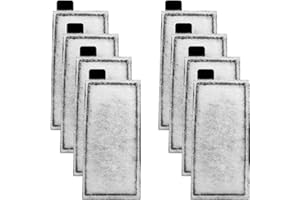 AQQA 8 Pack Aquarium Filter Cartridge Replacement, Fish Tank Filter Cartridge Aquarium Internal Filter (S)