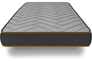 WOOLY BEDDING Matelas Wooly Level Promo 90x190 cm - Mousse mémoire de Forme Rafraîchissante + Blue Latex - Thermorégulateur - 7 Zones - Hypoallergénique - Très Durable - Oeko-TEX - Confort Équilibré