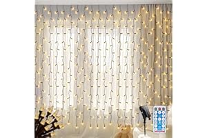 CERIAL Kurtyny światła zewnętrzne zasilane energią słoneczną 2 m x 2 m 200 diod LED w kształcie diamentu wiszące tło kurtyna łańcuch świetlny do wnętrz wodospad sople światło zasilane energią