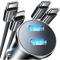 12V Presa Accendisigari Auto Splitter Doppia USB Adattatore Del Caricatore Presa
