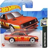 Hot Wheels - Ford RS2000 - Retro Racers 1/10 - HKJ77 - Short Card - kırmızı - Mattel 2023