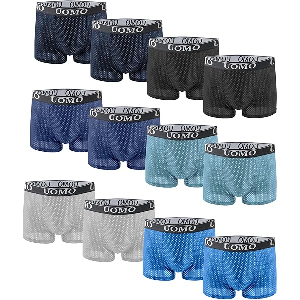 MERISH Lot De 6, 10, 15 Boxers Pour Homme, Taille S U00e0 5XL