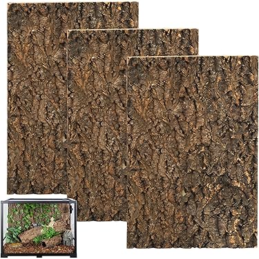 Placche In Corteccia Di Sughero Per Terrario - Sfondo Naturale Per Rettili E Gechi - Foto 6