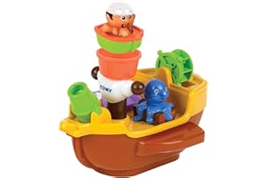 TOMY Toomies Pirate Bath Baby Bath Toy, Shower Baby Toy for Water Play in the Bath, Kids Bath Toy Suitable for Toddlers & Children, Boys & Girls from 18 Months+