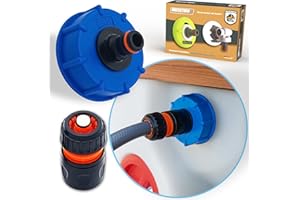 MaJoCompTec® WATERTWIN adapter do napełniania zbiornika na wodę, akcesoria do przyłącza wody do przyczepy kempingowej, adapter do napełniania kompatybilny z Gardena (zestaw podstawowy, adapter do