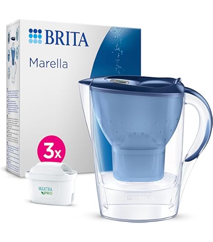 Brita Blauw Marella Xl 1 Gefilterd Water Moet Zuiv... - Vicedeal