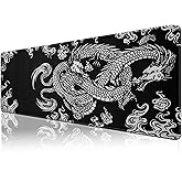 Klasse Pro - 6 Farklı Model Dikişli Kenar 70x30 cm Oyuncu Gaming Mouse Pad (Dragon Knot)