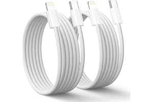 NINGKPOW Cavo iPhone USB C [Apple MFi Certificato], 27W Cavo USB C Lightning Carica Rapida 2Pezzi 2M+2M Caricatore iPhone Cavetto Tipo C Lightning per iPhone 14 13 12 11 Pro Max 14 13 12 11 XR XS X 8 7 6