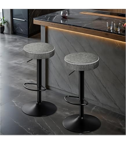 Moderne compleet zwarte industriële counter stoel kopen