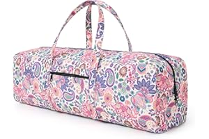 Boulder Bee | Yoga Mat Bag | Large Yoga Mat Carrier with Wet Pocket | Yoga Gifts | Gym Tote Bag for Women