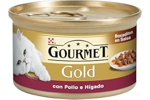 PURINA TIDY CATS PURINA Gold Dadini Con Pollo E Fegato In Salsa Umido Gatto Gr. 85