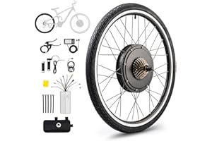 ‎VIRIBUS Viribus 26/28 Zoll Ebike Umbausatz E-Bike Hinterrad/Vorderrad Umbausatz Kit Elektrofahrrad Umbausatz Ebike Conversion Kit Electric Bicycle Umbausatz Pedelec Umbausatz