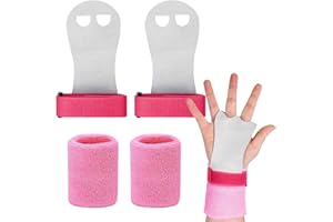 KARELLS Impugnature da Ginnastica Guanti Paracalli, Set di Polsini da Ginnastica Manopole Paracalli, Manopole da Ginnastica Paracalli Ginnastica Artistica Bambina, per Esercizio Bambini Ragazzi