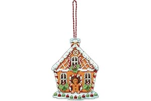DIMENSIONS Susan Winget Gingerbread House Counted Cross Stitch Kit-3.25"X4.25" 14 Count