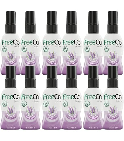 FreeCo Bloccante ed Eliminatore di Odori per il Bagno (Before You Go) – Spray agli Oli Essenziali Naturali | Ideale per Casa, Ufficio, Ristoranti e Viaggi | Confezione da 2x60ml – Fragranza
