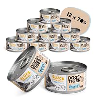 Dogs’n Tiger Adult Premium Nassfutter Für Katzen, 6x200g, 70% Rind, Getreidefrei & Ohne Zucker