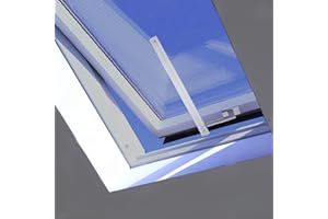 BKSAI 3x Reißverschluß für Fliegengitter Dachfenster Insektenschutz Fenster Moskitonetz Mückennetz Fenster-Zugang Öffnung zum Durchgreifen Dachfenster