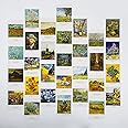 Van Gogh Art Postcards, Famous Painting Abstract Art Post Cards Bulk Pack(30 Pack), Retro Aesthetic Art Posters Collage Kit, Postcards for School Students Teacher Thank You Note Cards