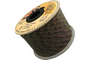 VILIGO Scout Cord - Paracord en nylon - Contient 1 ligne de pêche et 1 fil de jute inflammable - Corde de camping pour tente et randonnée, corde de survie (30 m, Trooper)
