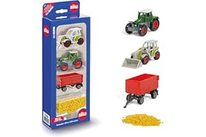 siku 6304, Farming Gift Set, 4-piece, Metal/Plastic, Multicolour, Play set, Movable parts
