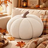 SOETDERT Pumpkin Pillow, Halloween Pumpkin Decorative Pillow, 3D Pumpkin Cushion, Sofa Home Decor Pillow, Pumpkin Shape Plush