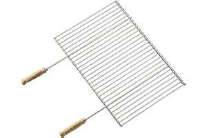 Barbecook Professioneel Rooste - Parrilla, 58,5 x 40 cm, color plateado