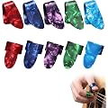 RAMGLYO 10 Médiators Guitare d'Onglet (5 Pouce + 5 Index), Fingerpicks Ergonomiques et Réglables pour Jeu Fingerstyle sans Douleur, Accessoires pour Guitare Électrique, Acoustique et Basse