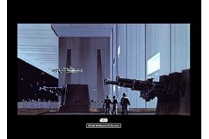Komar Wandbild | Star Wars Classic RMQ Death Star Hangar | Kinderzimmer, Jugendzimmer, Dekoration, Kunstdruck | ohne Rahmen | WB131-70x50 | Größe: 70 x 50 cm (Breite x Höhe)