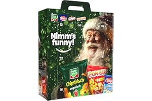 Intersnack Adventskalender 2025 – 810 g Knabber-Überraschung | Funny-Frisch, Pom-Bär, Chio & ültje Snacks | Knuspriges Geschenk für Snackliebhaber & Familie