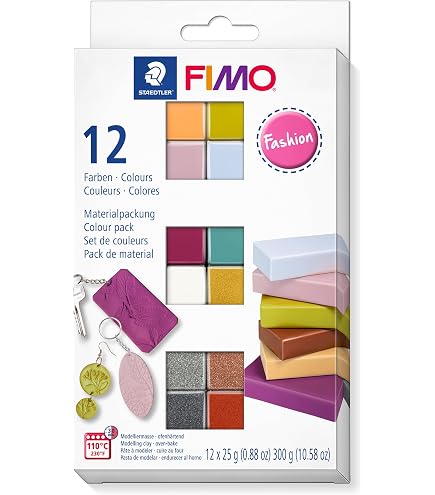 Clay How To Use Fimo Soft Starter Pack De 12 Blocs De 56 G Multicolor By Steadtler Pate Polymere Fimo Clay How To Use Fimo Soft Starter Pack De 12 Blocs De 56 G Multicolor By Steadtler Pate Polymere Fimo