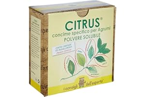 I CONSIGLI DELL'ESPERTO I Consigli dell’Esperto - Citrus Concime Per Agrumi 450gr – Concime Minerale Idrosolubile Per Piante di Limoni e Arance - Aiuta lo Sviluppo Della Pianta e Migliora Il Gusto Dei Frutti