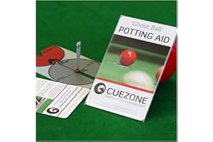CueZone 1 x Ghost Ball - Snooker/Billiard Potting Aid for Practice - Snooker Accessories - Billiards Accessories - Snooker Gifts - Snooker Presents