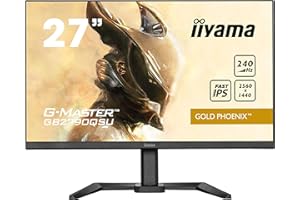IIYAMA – GB2790QSU-B5 – 27 IPS WQHD 2560 x 1440 – 1 ms – 240 Hz – HDMI DP – regulacja wysokości