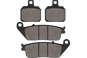 LOCOPOW Pastillas de freno delanteras y traseras para Yamaha X-MAX 125 2010-2016 para X-Max 125 R Sport 2011-2012 YP 125 R 2010-2015