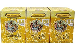 Siddhalepa® Ayurveda Kräuterbalsam (100g), 3er-Pack