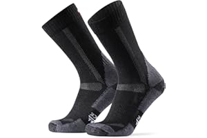 DANISH ENDURANCE Hiking Socks, Warm Merino Wool Walking Socks with Thick Anti Blister Cushioning for Winter, for Men & Women, Unisex
