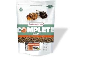 Versele-Laga Complete Cavia nutrición Todo en uno | 500 g | Pellets para cobayas | Contiene heno Timothy | Enriquecido con Bayas de saúco y Hierbas aromáticas