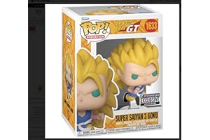 Funko Dragon Ball GT Super Saiyan 3 Goku Pop Figurine en vinyle #1633 – Entertainment Earth Exclusive avec protecteur doux inclus