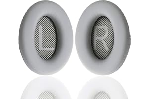 YOCOWOCO Ersatz Ohrpolster für Bose Kopfhörer–Ersatzpolster Ohrmuscheln Kompatibel mit Bose Quietcomfort 2/15/25/35 Ae2 Ae2i Ae2w SoundTrue Around-Ear SoundLink Around-Ear, Silber