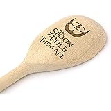 Lord of the Rings inspiriert – Neuheit Geschenk – Backlöffel aus Holz Rule Them All