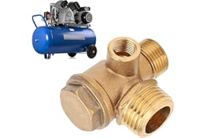 Zawór zwrotny sprężarki powietrza Naroote, trwały antypoślizgowy 1/2 x 3/8 x 10, doskonała trwałość, szerokie zastosowanie