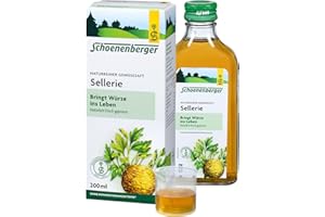 SCHOENENBERGER Salus 100% Pure Organic Celery Fresh Plant Juice 200 ml