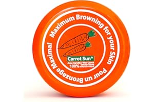 Carrot Sun® Activateur et Accélérateur de Bronzage avec l'Huile de Carotte, L-Tyrosine, et le Henné pour un bronzage doré rapide! 350ml