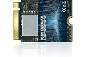 KINGDATA 1TB M.2 2230 SSD NVMe PCIe Gen 3.0X4 Internal Solid State Drive per PS5, Steam Deck, Microsoft Surface, Ultrabook, laptop, desktop, GPD(M.2 2230 NVMe PCIe 3.0, 1TB)