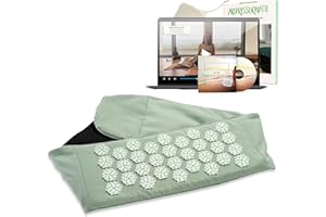 BACKLAxx® Ceinture d'acupression anti-douleurs dorsales pour la maison et les voyages Ceinture de douleur dorsale réglable en cas de tension Ceinture dorsale Maux de dos Ceinture dorsale Ceinture de